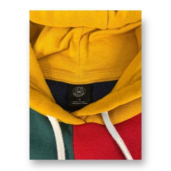 Urban Outfitters Color Block Hoodie Size Large - Picture 3 of 5